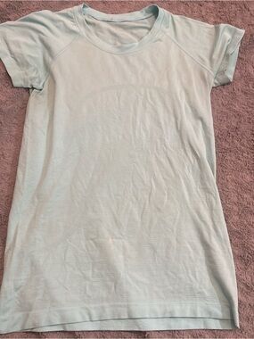 lululemon athletica Light Mint Green Muscle Tee